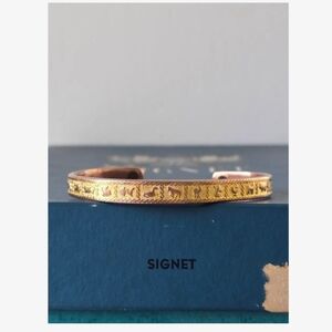 24k Gold Plated and Copper Cuff